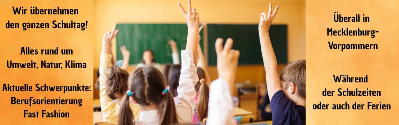 Schulprojekttage, ein Angebot für Lehrkräfte